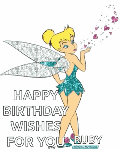 Happy Birthday Tinker Bell GIF
