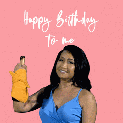 Happy Birthday To Me My Birthday GIF