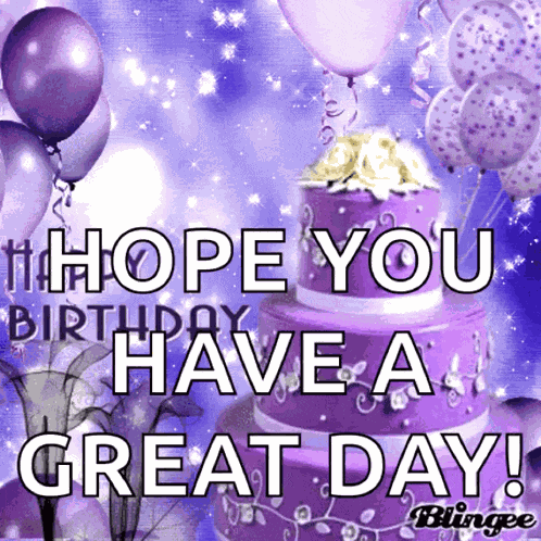 Happy Birthday To You Cake GIF
