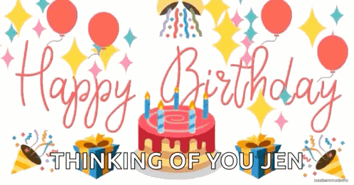Happy Birthday To You Cake GIF