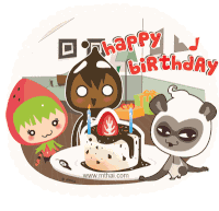Happy Birthday To You Happy B Day Sticker