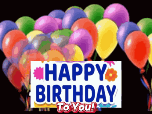 Happy Birthday To You Happy Birthday Images GIF