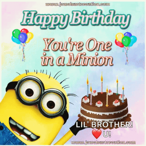Happy Birthday To You Minion GIF