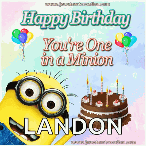 Happy Birthday To You Minion GIF