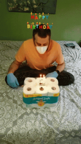 Happy Birthday Toilet Paper GIF
