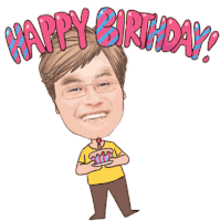 Happy Birthday Sticker