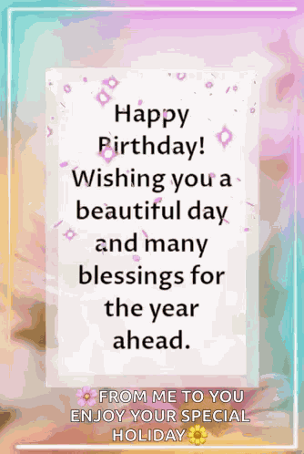Happy Birthday Wishes 2023 GIF