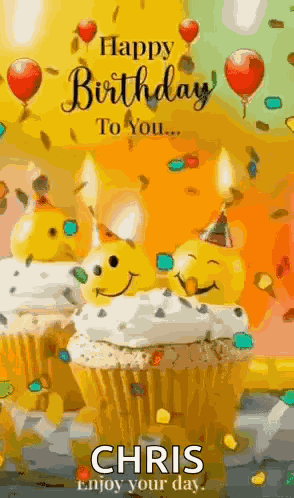 Happy Birthday Wishes Enjoy Your Day GIF