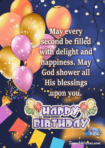Happy Birthday Wishes GIF