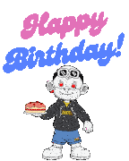 Happy Birthday Zhot Jr Birthday Sticker