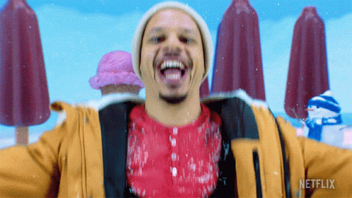 Happy Chris Carey GIF