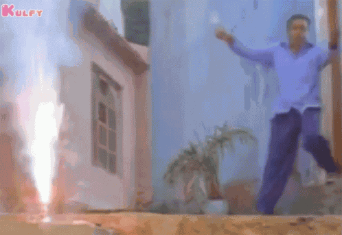 Happy Diwali Brahmanandam GIF