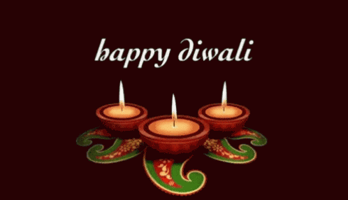 Happy Diwali Candlelight GIF