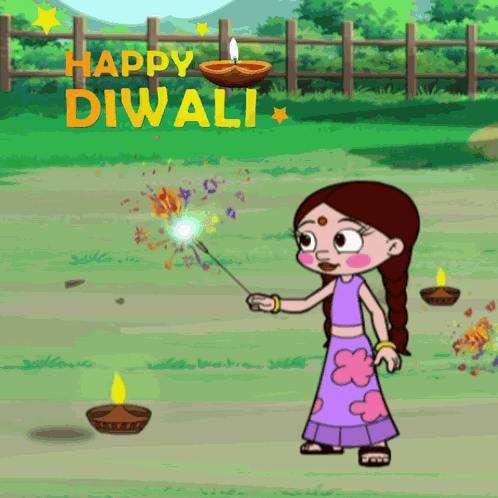 Happy Diwali Chutki GIF