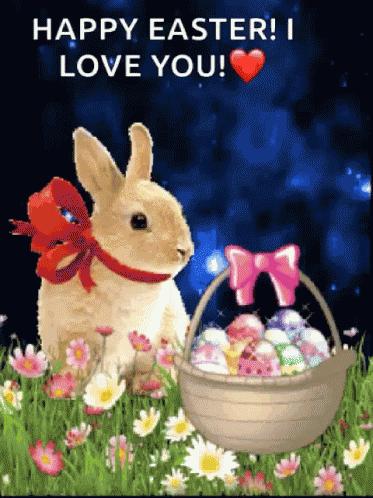 Happy Easter Easter Bunny GIF