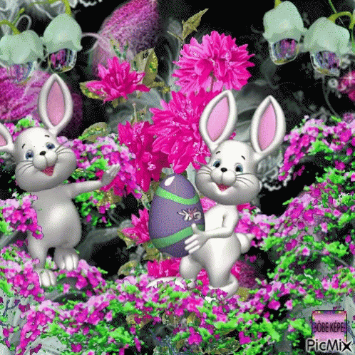 Happy Easter Easter Bunny GIF