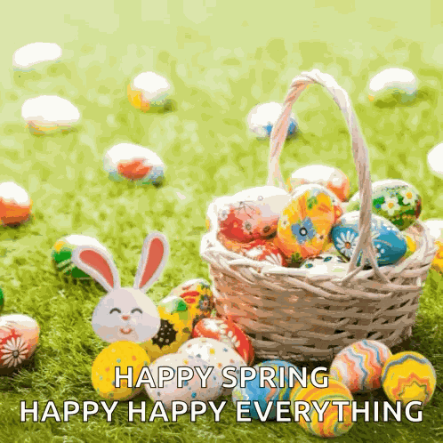 Happy Easter Easter Bunny GIF
