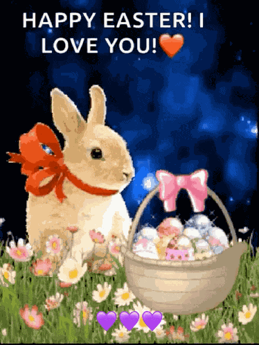 Happy Easter Easter Bunny GIF