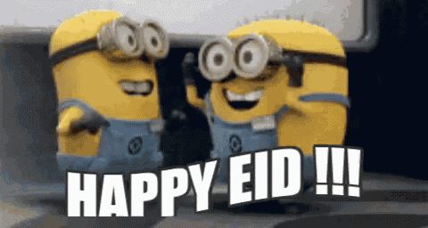Happy Eid Minon GIF
