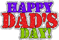 Happy Fathers Day I Love You Dad Sticker