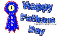 Happy Fathers Day Number1 Sticker