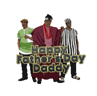 Happy Fathers Day Sticker