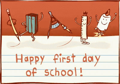 Happy First Day Of School 1st Day Of School GIF