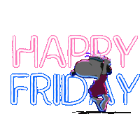 Happy Friday Sticker