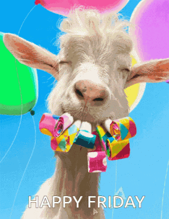 Happy Friday Goat Meme