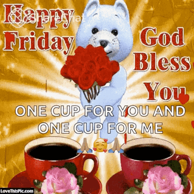 Happy Friday God Bless You GIF