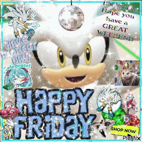Happy Friday Happy Friday Silver GIF