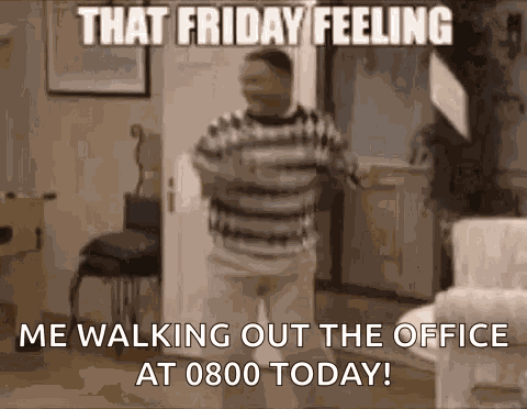Happy Friday That Friday Feeling GIF
