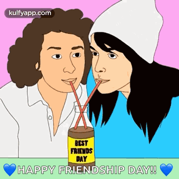 Happy Friendship Day Drink Happy Friendshipday GIF