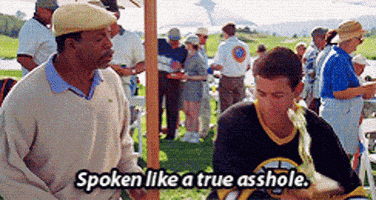 Happy Gilmore Asshole GIF