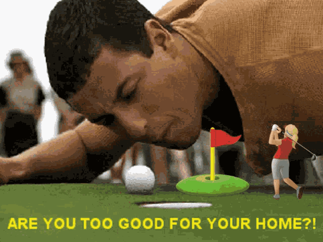 Happy Gilmore GIF