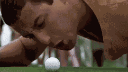 Happy Gilmore Yells At Golf Ball Happy Gilmore GIF