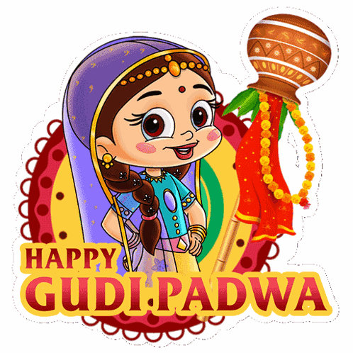 Happy Gudi Padwa Chutki GIF