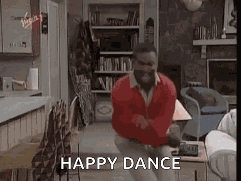 Happy Guy Dancing GIF