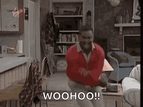 Happy Guy Dancing GIF