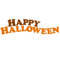 Happy Halloween Day Greetings Sticker