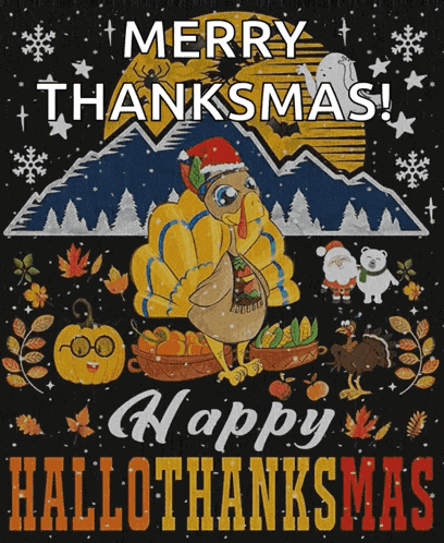 Happy Halloween Happy Thanksgiving GIF