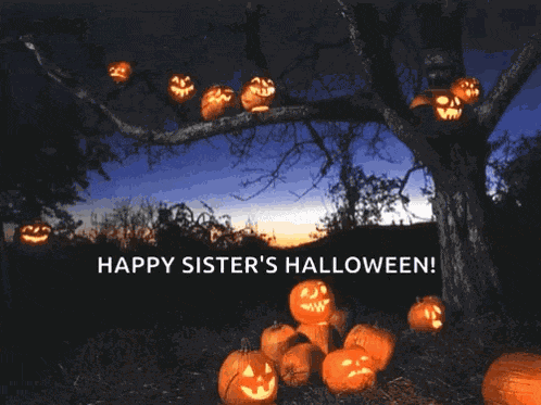 Happy Halloween Scary GIF