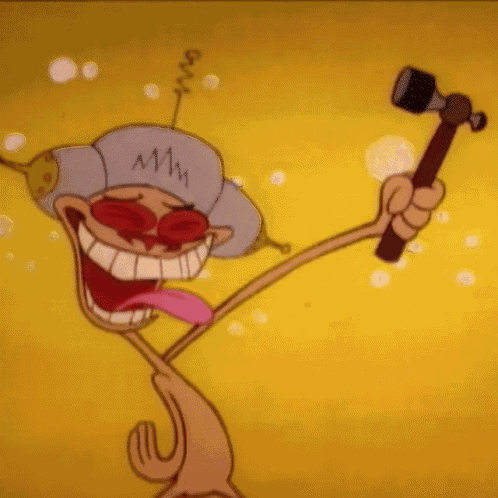 Happy Happy Joy Joy Pain GIF