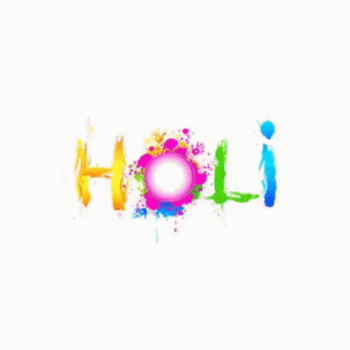 Happy Holi Colour GIF