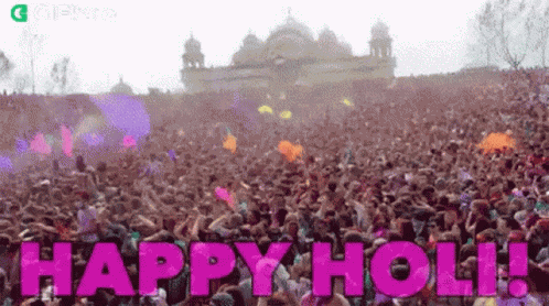 Happy Holi Gifkaro GIF