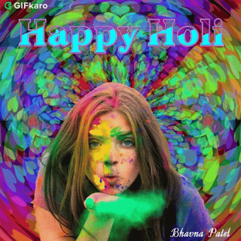 Happy Holi Gifkaro GIF