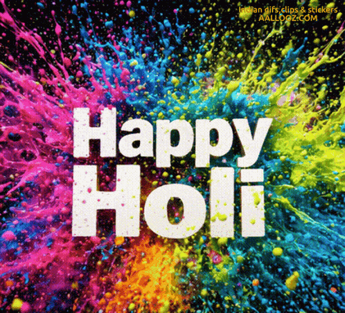 Happy Holi Gulaal GIF