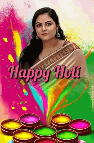 Happy Holi GIF