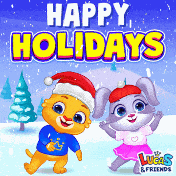 Happy Holidays Christmas GIF