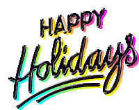 Happy Holidays Happy Sticker